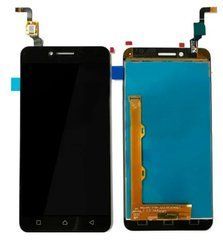 Дисплейний модуль для телефону Lenovo K5 A6020a40 Vibe # L5062H3G-FPC в зборі з тачскріном чорний, без рамки