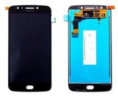 Дисплей Motorola Moto E4 Plus USA XT1775, XT1774, XT1776 модуль в зборі з тачскріном, чорний, без рамки