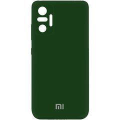 Чохол для телефону Xiaomi Redmi Note 10 Pro зелений, силікон
