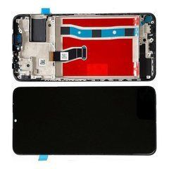 Дисплей Huawei Nova Y70 модуль в зборі з тачскріном і рамкою, чорний, Original PRC, Original PRC, з рамкою