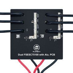 Контролер FLIPSKY VESC 75100 Dual 75V 100A, для BLDC моторів з датчиками Холла, електротранспорту
