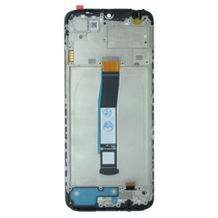 Дисплей Xiaomi Redmi 10C, модуль в сборе с тачскрином, HC,черный, High Copy, с рамкой