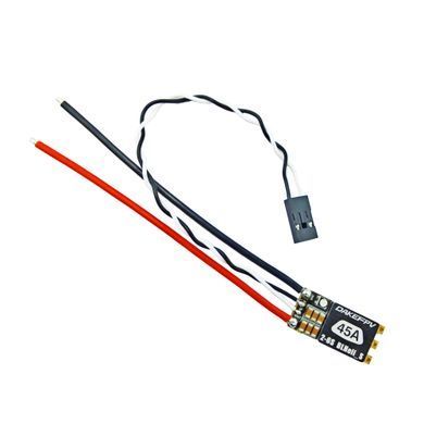 Регулятор мотору ESC 45A DAKEFPV, 2&ndash;6S, BLHeli_S, DShot, OneShot для FPV-дронів