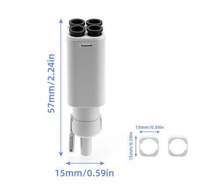 Розгалужувач філаменту 4-в-1 для Bambu Lab A1/A1 mini AMS Lite, Filament Hub для 3D-принтера