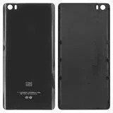 Задня кришка для смартфону Xiaomi Mi Note Pro, чорна, пластик, Copy