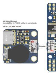 Пасивний бузер MATEKSYS FC USB для польотників H743/F405, сигналізатор для FPV дрона