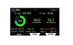 Дисплей для BMS-контроллера JIKONG JK BMS, 4.3" TFT 480x272, 9&ndash;36V, TTL, с кнопкой активации