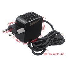 Блок живлення 5.1V 5A USB Type-C PD 27W, для Raspberry Pi 5