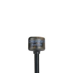 Антена 4.9G RHCP Rush Cherry II 120mm 1.8Dbi, SMA-Male прямий, чорна, для FPV дронів
