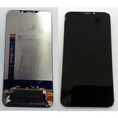 Дисплей Meizu X8 модуль в зборі з тачскріном, чорний, без рамки