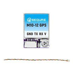 GPS модуль для дрона SEQURE M10-12 GNSS, 12x16x4.5mm, 2.3 грамм, без компаса, ультракомпактный