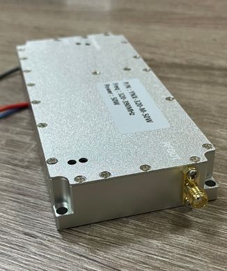 Усилительный модуль РЭБ GaN Anti Drone YNX-320M, 50W (320-390MHz), джаммер 390МГц, с циркулятором, на GaN