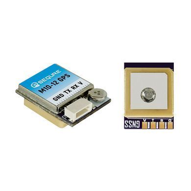 GPS модуль для дрона SEQURE M10-12 GNSS, 12x16x4.5mm, 2.3 грам, без компаса, ультракомпактний