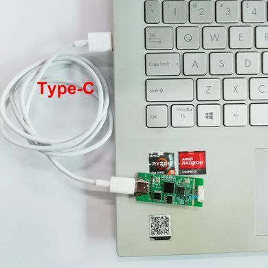 Видеоконвертер AHD в USB Type-C, плата видеозахвата 1080p, UVC (без драйверов), для FPV камер
