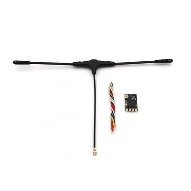 Приемник управления ELRS 868MHz CYCLONE ESP8285+SX1276 + T-антена, для FPV дронов