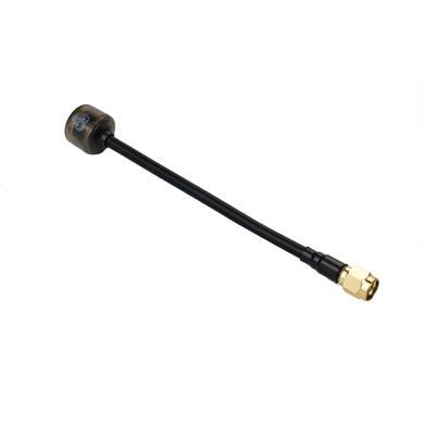 Антена 4.9G RHCP Rush Cherry II 120mm 1.8Dbi, SMA-Male прямий, чорна, для FPV дронів