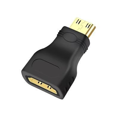 Адаптер Mini HDMI Male &rarr; HDMI Female 1080P/2K/4K, перехідник для камер та дисплеїв