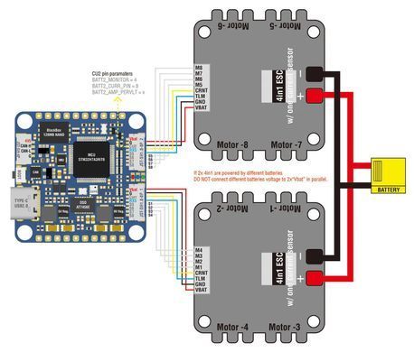 Політний контролер Matek H7A3-SLIM для крил, 30.5x30.5mm, сумісний з Ardupilot, для БПЛА літакового типу