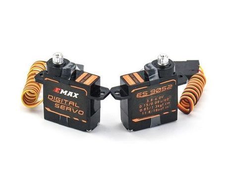 Сервопривод EMAX ES9052MD 5.5G, цифровой, металлический редуктор, для FPV дронов