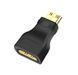 Адаптер Mini HDMI Male &rarr; HDMI Female 1080P/2K/4K, перехідник для камер та дисплеїв