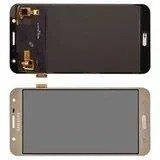 Дисплей Samsung J701F / DS Galaxy J7 Neo модуль в сборе с тачскрином, золотистый, TFT, High Copy, без рамки