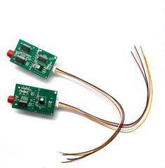 Медіаконвертер NVOC RX UART +відео в оптоволокно 60км, FC/UPC, одномодовий, 5-26V для FPV терміналів