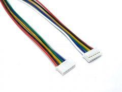 Кабель с разъемами JST PH 2.0мм Female, 6pin, 10см, двусторонний, для FPV полетных контроллеров