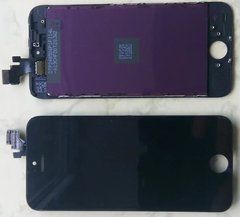 Дисплей iPhone 5 модуль в зборі з тачскріном чорний і рамкою, Tianma HC, High Copy, з рамкою