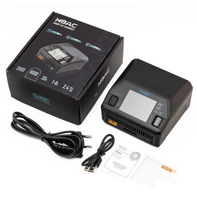 Зарядное устройство для батарей FPV Charger ToolkitRC M8AC 600W 20A, XT60, балансировка 2-8S