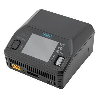 Зарядное устройство для батарей FPV Charger ToolkitRC M8AC 600W 20A, XT60, балансировка 2-8S