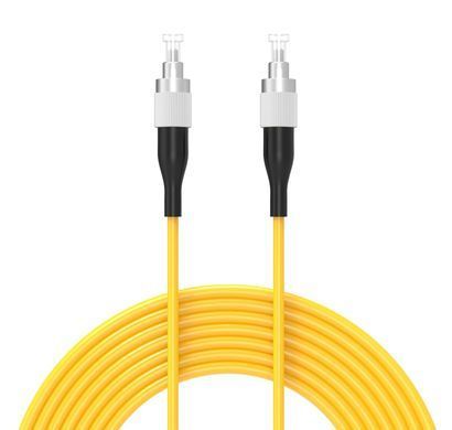 Патч-корд оптичний FC UPC to FC UPC, довжина 5м, одномодовий 9/125 G.652D 3mm, жовтий