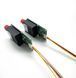 Медиаконвертер NVOC RX UART+видео в оптоволокно 60км, FC/UPC, одномодовый, 5-26V для FPV терминалов