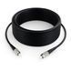 Патч-корд оптический FC UPC to FC UPC, длина 20м, одномодовый 9/125 3mm, черный, для наружной прокладки