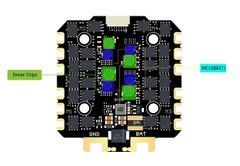 Стек FC&ESC DakeFPV H743 3&ndash;12S 30&times;30, 4in1 ESC 120A, Betaflight, Ardupilot, для больших дронов