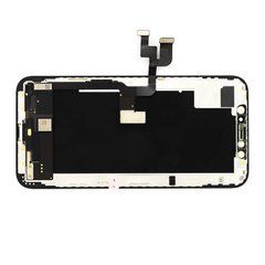 Дисплей iPhone XS модуль в сборе с тачскрином и рамкой, Original PRC ref, черный, Original PRC, с рамкой