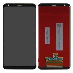 Дисплей LG Q710 Stylo 4 модуль в зборі з тачскріном, чорний, High Copy, без рамки