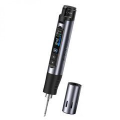 Паяльник FNIRSI HS-03 Plus, в комплекте с жалами K, I, S, Type-C с аккумулятором 2600mAh, до 450&deg;C