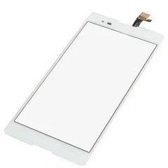 Сенсорный экран для смартфона Sony Xperia T2 Ultra DS D5322, белый, High Copy, без рамки