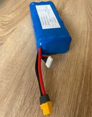 Батарейная сборка 6S2P 8000mAh 80A 22.2V на элементах 21700 Lishen LS LR2170LA, XT60, горизонтальная