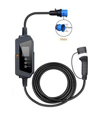 Зарядка електромобіля Feyree 220V to Type2 EU, 7KW 32A, кабель 5м, з сумкою