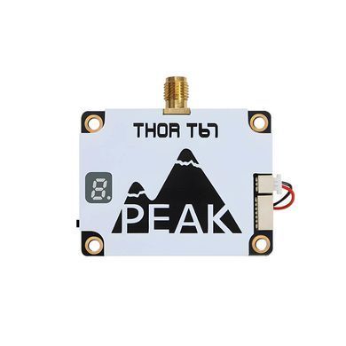 Видеопередатчик VTX 6.1G-7.2G 3W 64CH PeakFPV THOR T67, для FPV дронов