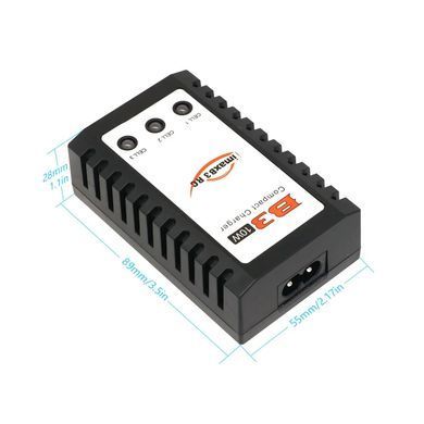 Charger iMAX B3 Pro для LiPo батарей 2-3S 7.4-11.1V, вбудований БЖ, балансир для АКБ