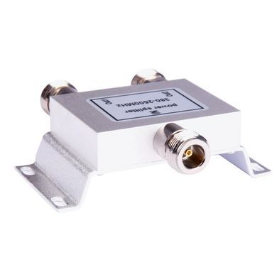 Сплиттер ВЧ 380-2500MHz OJ-S101-2 Microstrip, 50W, N-Female, для антенных систем и телекоммуникаций