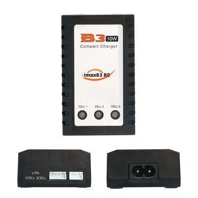 Charger iMAX B3 Pro для LiPo батарей 2-3S 7.4-11.1V, вбудований БЖ, балансир для АКБ