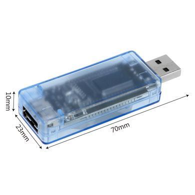 Тестер USB Keweisi KWS-V20, амперметр мультиметр вольтметр, USB-A, для измерений