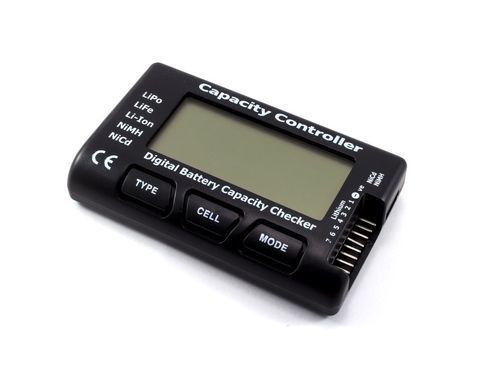 Тестер батарей RC Cellmeter 7 для LiPo/LiFe/Li-ion/NiMH/NiСd, цифровий індикатор напруги та балансу комірок