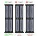 Корпус-павербанк під акумулятори 21700&times;4, QC+PD22.5W, USB-A/Lighting/Type-C індикатор, для складання