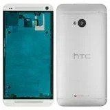 Корпус для смартфона HTC One M7 801e, серебристый