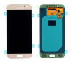 Дисплей Samsung J530F Galaxy J5 (2017) # GH97-20738C модуль в зборі з тачскріном, золотистий, без рамки