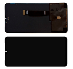 Дисплей OnePlus 7T модуль в зборі з тачскріном, чорний, OLED, High Copy, без рамки